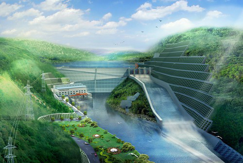 秦州老挝南塔河1号水电站项目